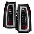 Spyder Automotive 15-C TAHOE/SUBURBAN/YUKON LIGHT BAR LED TAIL LIGHTS-BLACK 5084583